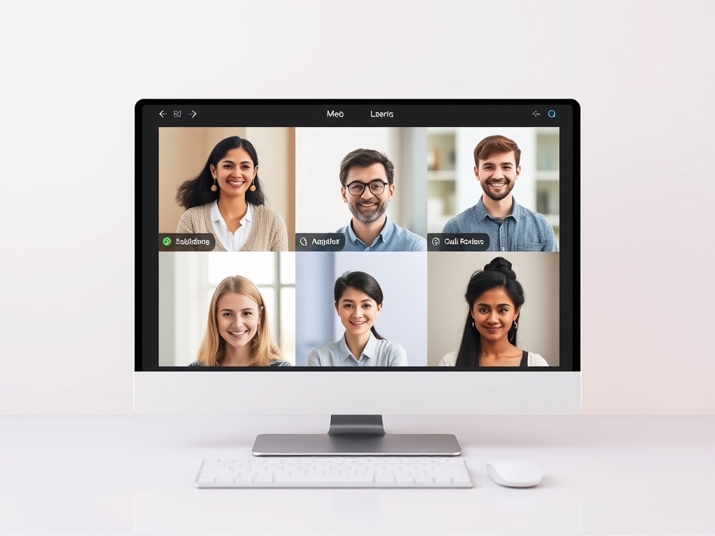 Онлайн занятие на платформе